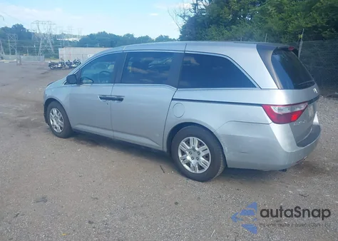 2012 Honda Odyssey Lx z USA, uszkodzony, nr VIN 5FNRL5H25CB049279